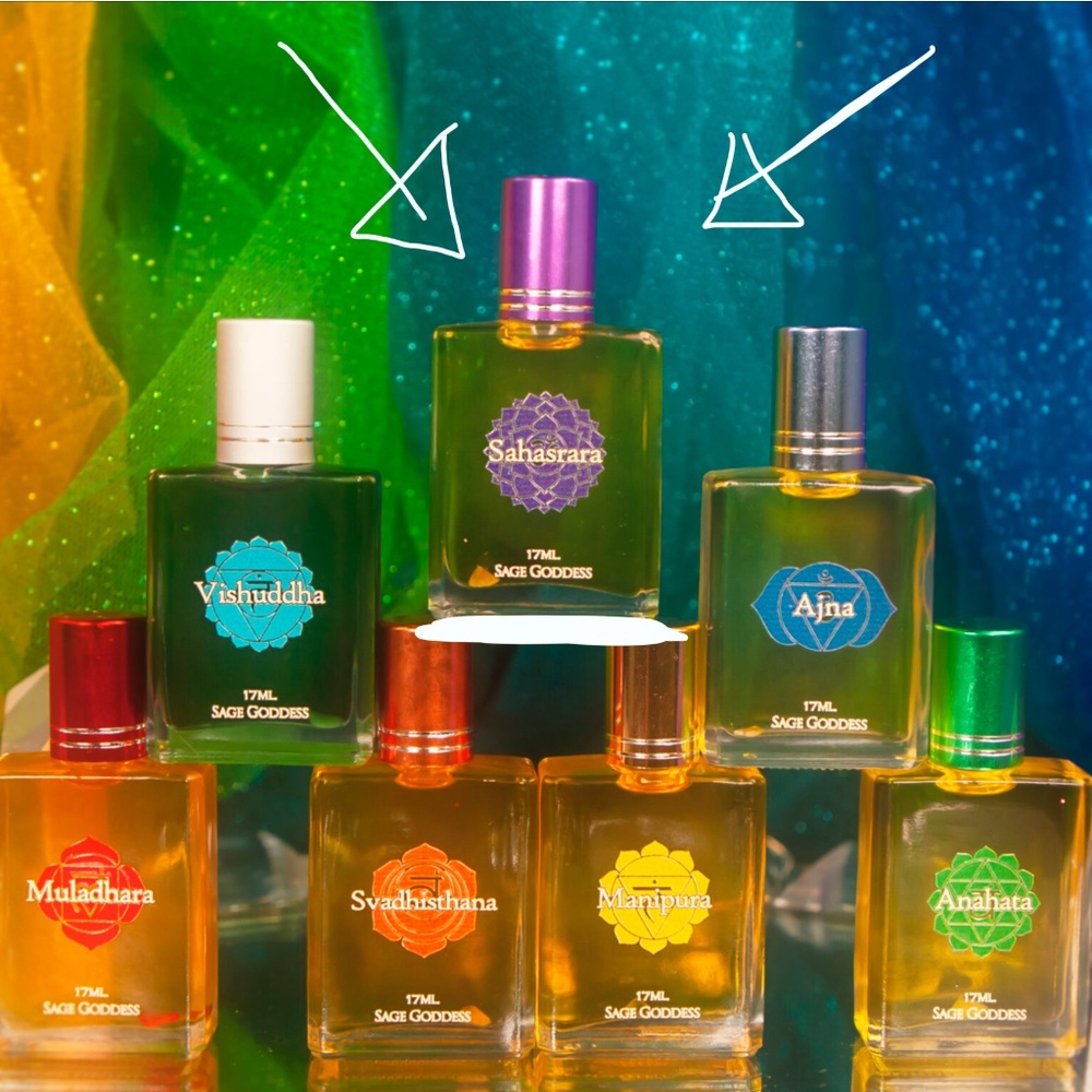 Ritually intentionally made oil Perfume SAHASRARA